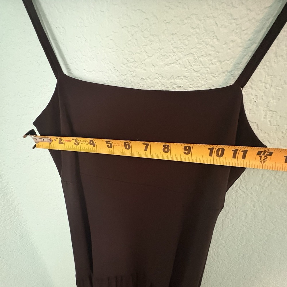 Michael Kors Vintage black, long tiered maxi dress with spaghetti straps -medium - Picture 12 of 13